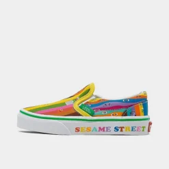 Little Kids' Vans X Sesame Street Classic Slip-On Casual Shoes Multicolor - 005WWBMCÂ 900