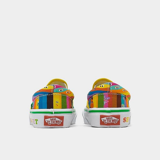 Little Kids' Vans X Sesame Street Classic Slip-On Casual Shoes Multicolor - 005WWBMC 900 6 Little Kids' Vans X Sesame Street Classic Slip-On Casual Shoes Multicolor - 005WWBMC 900 - Image 4