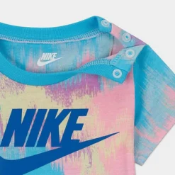 Girls' Infant Nike Club Printed Romper Ocean Bliss - 06K459 U5V 7 Girls' Infant Nike Club Printed Romper Ocean Bliss - 06K459 U5V -Default Template 7 06K459 U5V M3