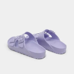 Women's Birkenstock Essentials Arizona EVA Sandals Purple Fog - 1017046 500 -Default Template 7 1017046 500 P4