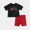 Nike Girls' Infant Jordan Flight T-Shirt And Bike Shorts Set Black/Red - 15C299 R78 1 Nike Girls' Infant Jordan Flight T-Shirt And Bike Shorts Set Black/Red - 15C299 R78 -Default Template 7 15C299 R78 M1