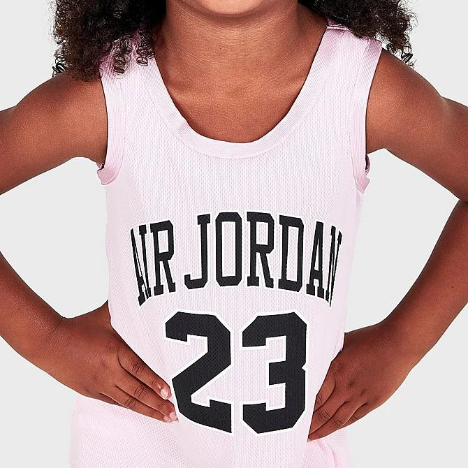 Nike Girls' Toddler Air Jordan 23 Jersey Dress Pink Foam - 25B320 A9Y 7 Nike Girls' Toddler Air Jordan 23 Jersey Dress Pink Foam - 25B320 A9Y - Image 5