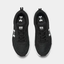 Boys' Big Kids' Under Armour Assert 10 Running Shoes (Wide Width) Black/White - 3026185 001 -Default Template 7 3026185 001 P5