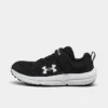 Boys' Little Kids' Under Armour Assert 10 Running Shoes (Wide Width) Black/White - 3026186 001 -Default Template 7 3026186 001 P1