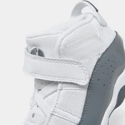 Nike Kids' Toddler Air Jordan 6 Rings Basketball Shoes White/Cool Grey/White - 323420 121 10 Nike Kids' Toddler Air Jordan 6 Rings Basketball Shoes White/Cool Grey/White - 323420 121 -Default Template 7 323420 121 P3
