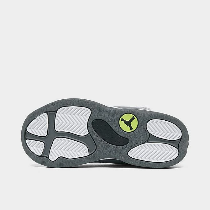 Nike Kids' Toddler Air Jordan 6 Rings Basketball Shoes White/Cool Grey/White - 323420 121 8 Nike Kids' Toddler Air Jordan 6 Rings Basketball Shoes White/Cool Grey/White - 323420 121 - Image 6