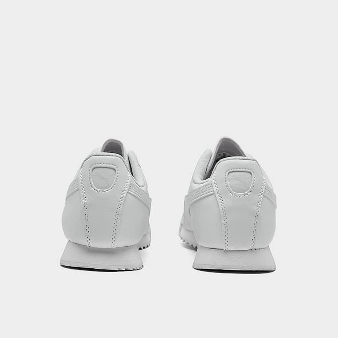 Big Kids' Puma Roma Basic Casual Shoes Puma White - 35425914 100 6 Big Kids' Puma Roma Basic Casual Shoes Puma White - 35425914 100 - Image 4