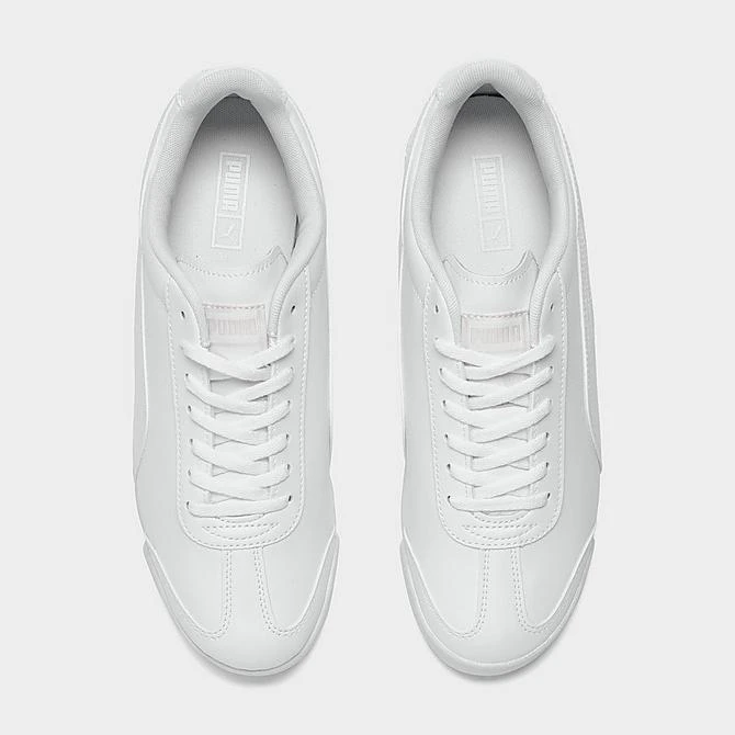 Big Kids' Puma Roma Basic Casual Shoes Puma White - 35425914 100 7 Big Kids' Puma Roma Basic Casual Shoes Puma White - 35425914 100 - Image 5