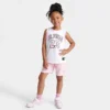 Nike Girls' Little Kids' Jordan AJ23 Jersey And Shorts Set White/Pink - 357559 A9Y -Default Template 7 357559 A9Y M1