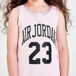 Nike Girls' Little Kids' Air Jordan 23 Jersey Dress Light Pink/Black - 35B320 A9Y -Default Template 7 35B320 A9Y M5