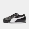 Little Kids' Puma Roma Casual Shoes Puma Black/Puma White/Puma Silver - 36159401 001 -Default Template 7 36159401 001 P1