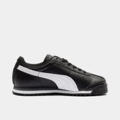 Little Kids' Puma Roma Casual Shoes Puma Black/Puma White/Puma Silver - 36159401 001 -Default Template 7 36159401 001 P3