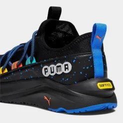 Big Kids' Puma One4All Pinball Casual Shoes Puma Black/Cayenne Pepper - 37987301 001 -Default Template 7 37987301 001 P4