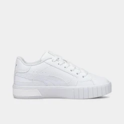 Girls' Little Kids' Puma Cali Star Casual Shoes Puma White/Puma White - 38055001 100 -Default Template 7 38055001 100 P3