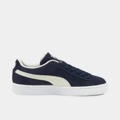 Big Kids' Puma Suede 21 Casual Shoes Peacoat/Puma White - 38056003 400 -Default Template 7 38056003 400 P3