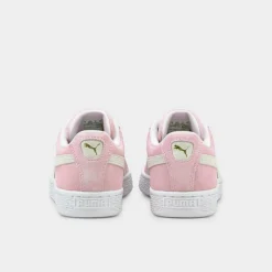 Girls' Big Kids' Puma Suede Classic XXI JR Casual Shoes Pink Lady/Puma White - 38056005 690 -Default Template 7 38056005 690 P4