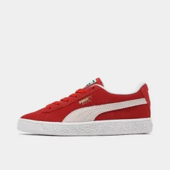 Little Kids' Puma Suede Classic XXI Casual Shoes High Risk Red/Puma White - 38056102 600