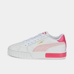 Big Kids' Puma Cali Star Casual Shoes Puma White/Almond Blossom/Sunset Pink - 38204107Â 100