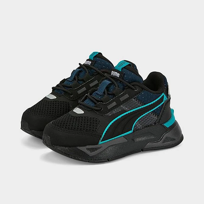 Infant Puma Mirage Sport Tech Stretch Lace Casual Shoes Black/Bright Blue - 38451211 060 4 Infant Puma Mirage Sport Tech Stretch Lace Casual Shoes Black/Bright Blue - 38451211 060 - Image 2