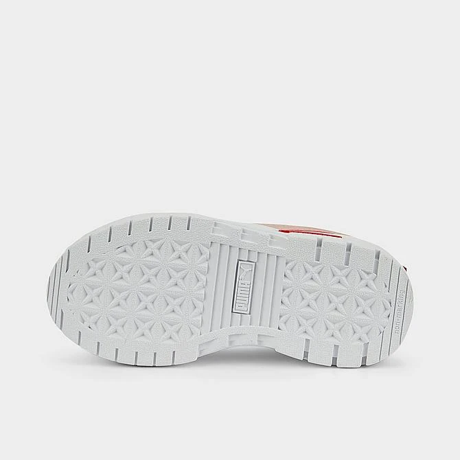 Girls' Little Kids' Puma Mayze Leather Casual Shoes Puma White/Rose Quartz - 38452808 100 8 Girls' Little Kids' Puma Mayze Leather Casual Shoes Puma White/Rose Quartz - 38452808 100 - Image 6