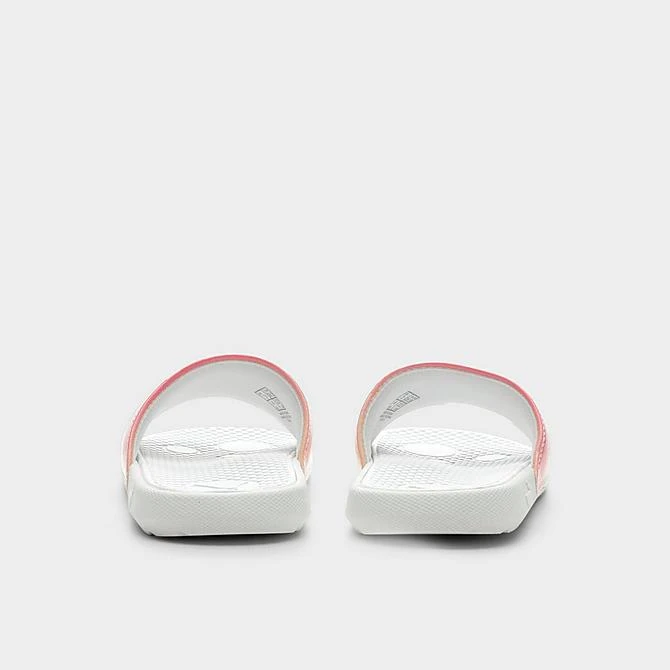 Little Kids' Puma Cool Cat Bright Ombre Slide Sandals Puma White/Blue Atoll/Sunny Lime/Bubblegum - 38591701 100 6 Little Kids' Puma Cool Cat Bright Ombre Slide Sandals Puma White/Blue Atoll/Sunny Lime/Bubblegum - 38591701 100 - Image 4