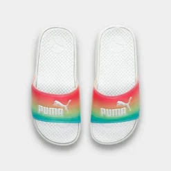 Little Kids' Puma Cool Cat Bright Ombre Slide Sandals Puma White/Blue Atoll/Sunny Lime/Bubblegum - 38591701 100 12 Little Kids' Puma Cool Cat Bright Ombre Slide Sandals Puma White/Blue Atoll/Sunny Lime/Bubblegum - 38591701 100 -Default Template 7 38591701 100 P5