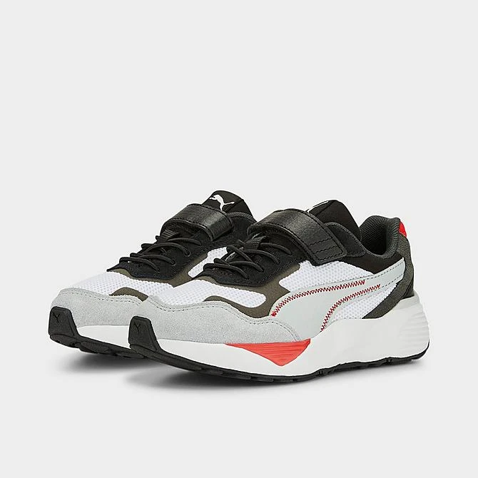 Little Kids' Puma RS - Metric Casual Shoes White/Black/Red - 38605102 100 4 Little Kids' Puma RS - Metric Casual Shoes White/Black/Red - 38605102 100 - Image 2