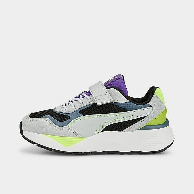 Little Kids' Puma RS - Metric Casual Shoes White/Grey/Black/Purple/Neon - 38605103 001 3 Little Kids' Puma RS - Metric Casual Shoes White/Grey/Black/Purple/Neon - 38605103 001