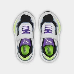 Little Kids' Puma RS - Metric Casual Shoes White/Grey/Black/Purple/Neon - 38605103 001 12 Little Kids' Puma RS - Metric Casual Shoes White/Grey/Black/Purple/Neon - 38605103 001 -Default Template 7 38605103 001 P5