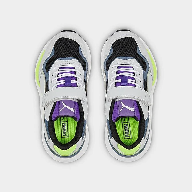 Little Kids' Puma RS - Metric Casual Shoes White/Grey/Black/Purple/Neon - 38605103 001 7 Little Kids' Puma RS - Metric Casual Shoes White/Grey/Black/Purple/Neon - 38605103 001 - Image 5