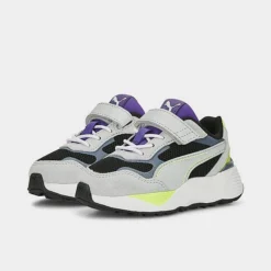 Kids' Toddler Puma RS - Metric Casual Shoes Grey/White/Purple/Black - 38605203 001 -Default Template 7 38605203 001 P2