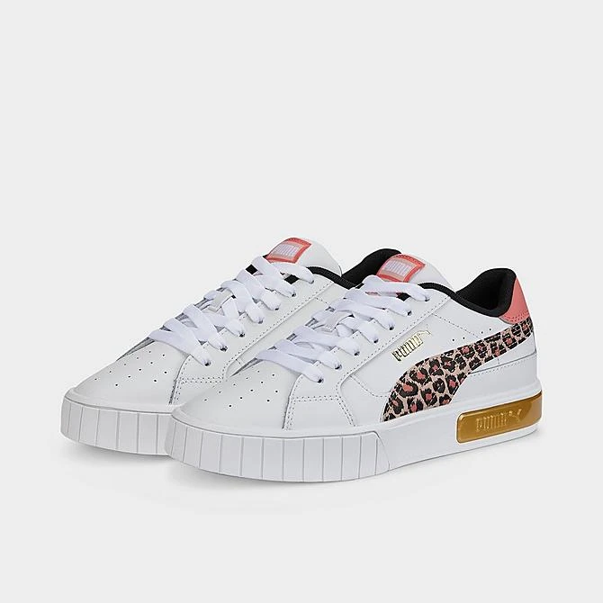 Girls' Big Kids' Puma Cali Star Wild Casual Shoes White/Pink - 38761701 100 4 Girls' Big Kids' Puma Cali Star Wild Casual Shoes White/Pink - 38761701 100 - Image 2