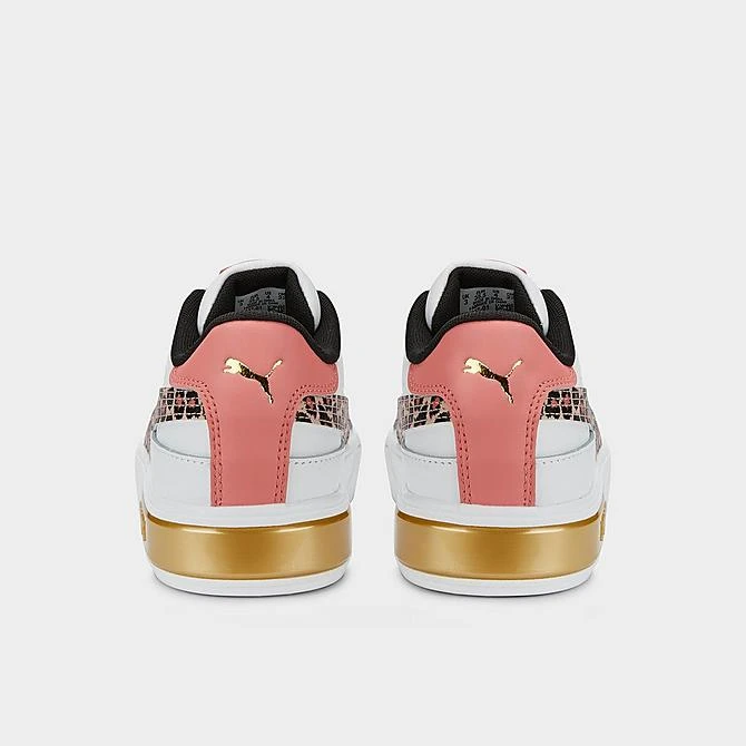 Girls' Big Kids' Puma Cali Star Wild Casual Shoes White/Pink - 38761701 100 6 Girls' Big Kids' Puma Cali Star Wild Casual Shoes White/Pink - 38761701 100 - Image 4