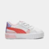 Girls' Toddler Puma Cali Star Rainbow Sunset Casual Shoes Puma White/Salmon/Prism Violet - 38874501 100