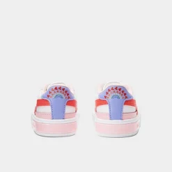 Girls' Toddler Puma Cali Star Rainbow Sunset Casual Shoes Puma White/Salmon/Prism Violet - 38874501 100 -Default Template 7 38874501 100 P3