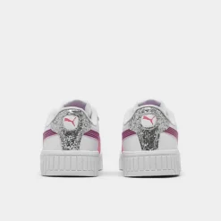 Girls' Big Kids' Puma Carina 2.0 Star Glow Casual Shoes White/Pink/Purple - 39387601 100 11 Girls' Big Kids' Puma Carina 2.0 Star Glow Casual Shoes White/Pink/Purple - 39387601 100 -Default Template 7 39387601 100 P4