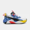 Big Kids' Puma RS-TRCK Primary Casual Shoes Puma White/Royal Sapphire/Puma Black - 39447901 100 -Default Template 7 39447901 100 P1