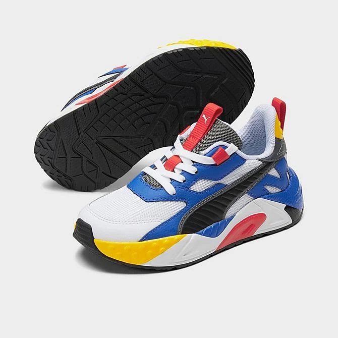 Big Kids' Puma RS-TRCK Primary Casual Shoes Puma White/Royal Sapphire/Puma Black - 39447901 100 4 Big Kids' Puma RS-TRCK Primary Casual Shoes Puma White/Royal Sapphire/Puma Black - 39447901 100 - Image 2
