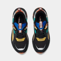 Big Kids' Puma RS-TRCK Pinball Casual Shoes Black/Multi - 39532101 001 -Default Template 7 39532101 001 P5