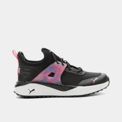 Little Kids' Puma Pacer 23 Water Cloud Casual Shoes Puma Black/Strawberry Burst - 39544401 001