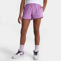 Nike Girls' Jordan French Terry Shorts Rush Fuchsia - 45A771Â P3R