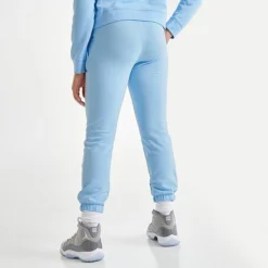 Nike Girls' Jordan Essentials Cropped Jogger Pants Ice Blue - 45B083 M60 -Default Template 7 45B083 M60 M4