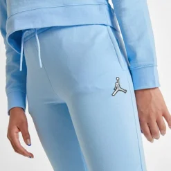 Nike Girls' Jordan Essentials Cropped Jogger Pants Ice Blue - 45B083 M60 -Default Template 7 45B083 M60 M5