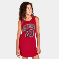 Nike Girls' Jordan Jersey Dress Red - 45B320G R78 -Default Template 7 45B320G R78 M3