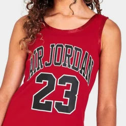 Nike Girls' Jordan Jersey Dress Red - 45B320G R78 -Default Template 7 45B320G R78 M5