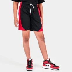 Nike Kids' Jordan Sport Shorts Black/Gym Red - 45B486G 634 -Default Template 7 45B486G 634 M3