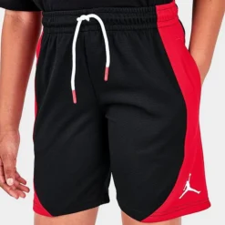 Nike Kids' Jordan Sport Shorts Black/Gym Red - 45B486G 634 -Default Template 7 45B486G 634 M5