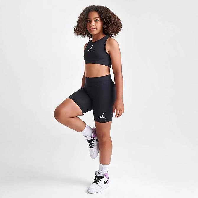 Nike Girls' Jordan Sports Bra Black - 45B628 023 4 Nike Girls' Jordan Sports Bra Black - 45B628 023 - Image 2