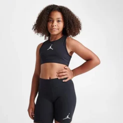 Nike Girls' Jordan Sports Bra Black - 45B628 023 10 Nike Girls' Jordan Sports Bra Black - 45B628 023 -Default Template 7 45B628 023 M3