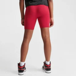 Nike Girls' Jordan Jumpman High-Waisted Bike Shorts Black/Gym Red - 45C299BB R78 -Default Template 7 45C299BB R78 M4